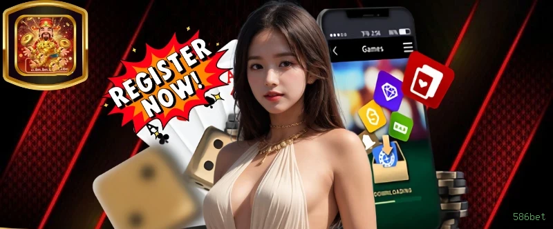 Slots online da 586bet com jackpots progressivos