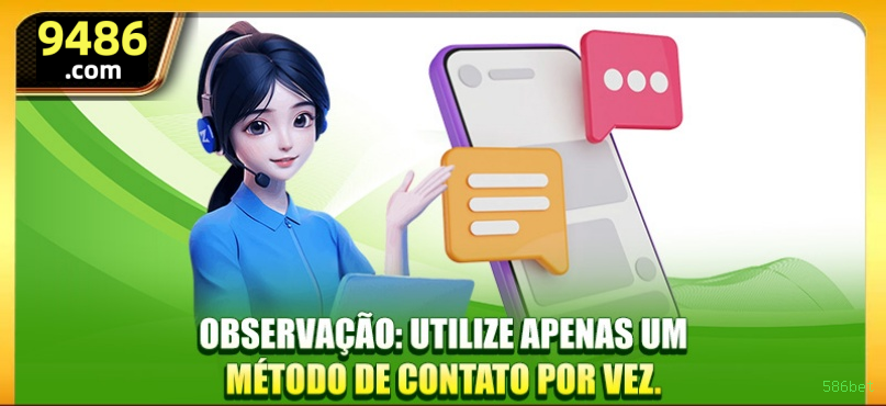 Canal oficial da 586bet no Telegram